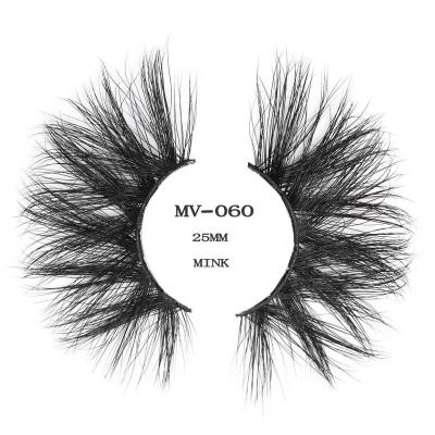 China Comfortable Dramatic Length 25mm Full Strip Mink Lashes Magnetic Eyelash Kit With Packing Box for sale