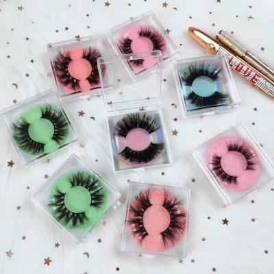 China Natural Skillful Box 3D/5D/6D Mink Lashes Mini Suitcase Packaging Lashes Book Packaging Box for sale