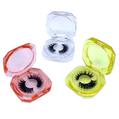 China Wholesale Comfortable Dramatic Luxury Siberian 3d 5d 8d 25mm Strip Mink Eyelash Fluffy Volume 100% Real With Magnetic Box Seller for sale