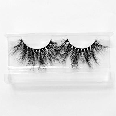 China Comfortable wholesale dramatic handmade luxury everyday 25mm eyelashes 3d 4d 5d 6d 8d strip russian mink lashes vendor for sale