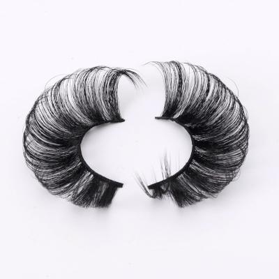 China Wholesale 3d Fake Invisible False Mink Lashes Vegan Eyelashes Strip Mink Lahes Private Label Natural False Eyelashes for sale