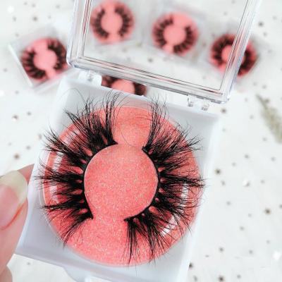 China Vegan Full 3d Strip Full Whips Customized 20mm 3d Strip Faux Mink Silk Lashes Customized Faux Mink Suppliers for sale