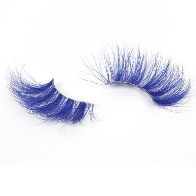 China 2022 Color Options Multi Color Eye Lash Strips Wholesale Multi Color Colored Lashes for sale