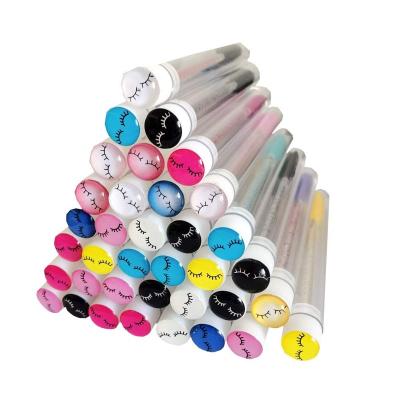 China Personal / Wedding Photography Wholesale Disposable Eyelash Brush Nylon Spiral Bendable Black Mascara Wands for sale