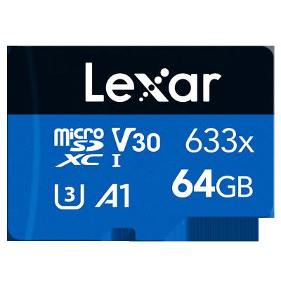 China Phone Original Lexar TF633X Micro TF sd Card 32GB 64GB 256GB 512GB Memory Card 128GB Class10 TF Flash Card for Drone PC Laptop for sale