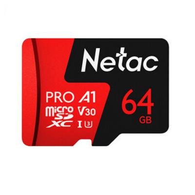 China Phone Original Netac P500 Pro Micro TF sd Card 16GB 32GB U1Memory Card 128GB 64GB 256GB SD Card U3 V30 Upto 100MB/s Phone PC Video Car for sale