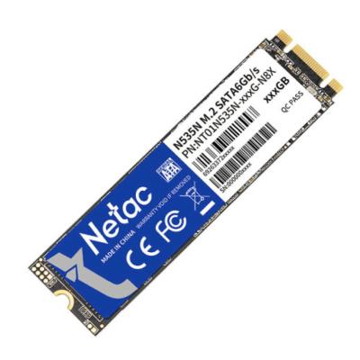 China SSD Original Netac N535N M.2 2280 SATA SSD 256GB 512GB 128GB Hard Disk 1T 2T M2 6Gb/s Solid State Hard Drive for Laptop Desktop for sale