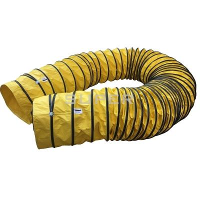 China Fire/Water/UV Resistant Air Tight Spiral Air Stack Pipe For Mobile Air Conditioner for sale