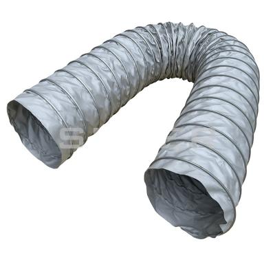 China Fire / UV Resistant 300 Degree Celsius High Temperature Silicone A Flexible Air Duct Hose for sale