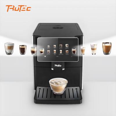 China Hotel One key operation universal multiple colorful smart grinding integration automatic espresso machine for sale