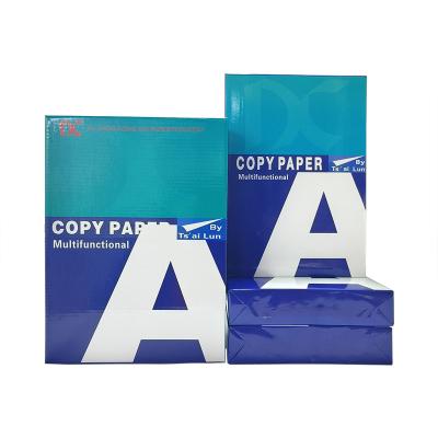 China Most popular in A4 size copy paper 70gsm/75gsm/80gsm A4 (210mm*297mm) for sale