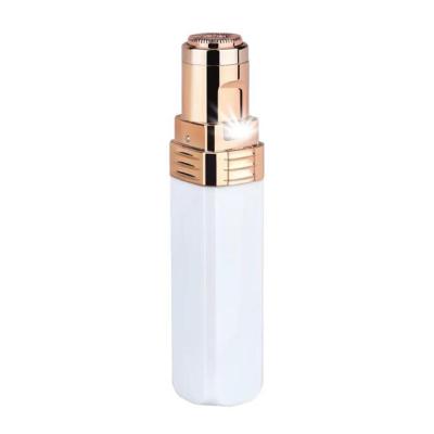 China 18K Gold Plated Head Razor 18K Gold Plated Electric Women's Facial Hair Remover Painless Lipstick for sale