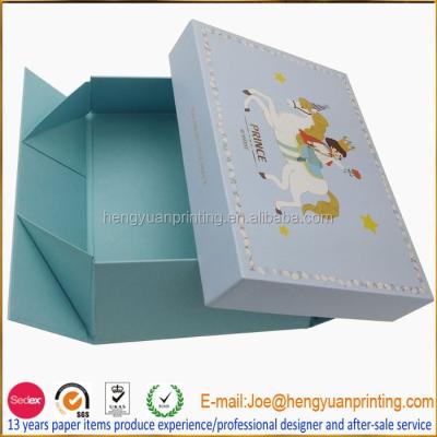 China Cartoon Recyclable Foldable Box For Cartoon Packaging Gift Box For Kids Christmas Gift Box CH487 for sale