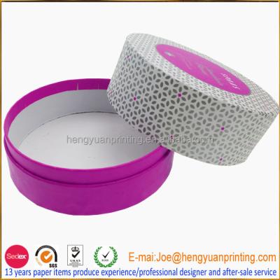 China Recyclable Round Box For Cake Round Cardboard Gift Box CH444 for sale