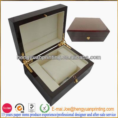 China Handmade Watch Winder Box/Watch Box/Watch Packaging Box for sale