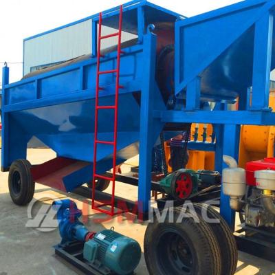 China Professional Gold Mining Manufacturing Mining Machine for Searching for Gold Clay Ore Trommel for sale