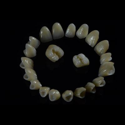 China Tand Multi-Layered Zirconia kroon voor restauratieve tandheelkunde Te koop