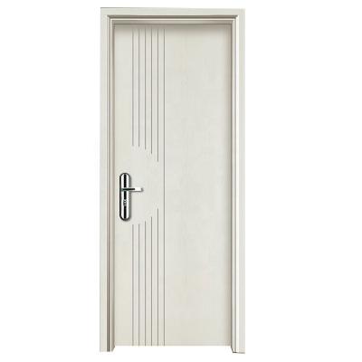 China Fire Protection Door Price List New Pvc Flush Door Design Waterproof Interior Wpc Doors for sale