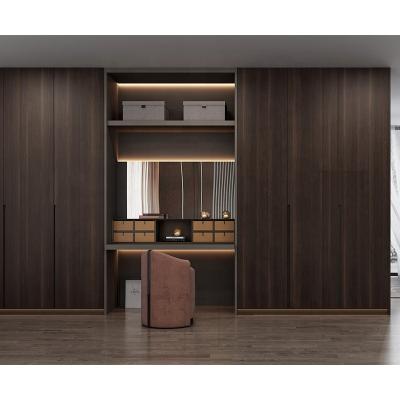 China (Other)Adjustable High End Bedroom Walk In Wardrobe Closet With Dressing Table OEM Factories for sale