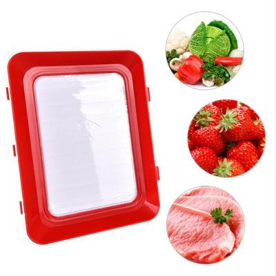 China Freshness Storage Food Storage Tray Reusable Freezer Containers for sale