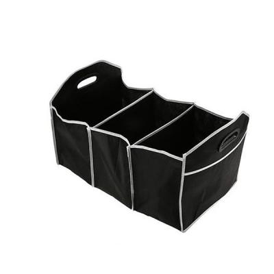 China Universal Lady Foldable Trunk Organizer Collapsible Collapsible Cargo Case Car Boot Storage Box Bag for sale