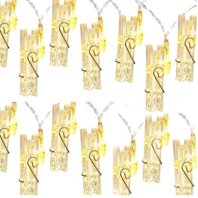 China Decoration Christmas Fairy Lights Led Photo Clip String Lights For Dorm Bedroom Wall Decor Wedding Decorations Perfect for sale