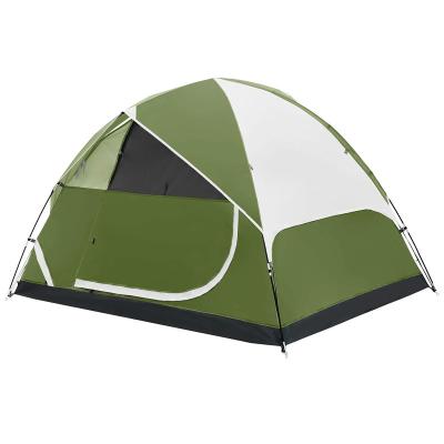 China Outdoor Camouflage Play Cottage Retros Self Propelled Rainproof Type / Field Tent 2 People One Shaped Tent For Couples for sale