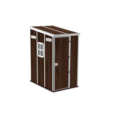 China Factory Direct Sales Small Storage Shed Garden Tool Easily Assembled Waterproof Outdoor Shed for sale