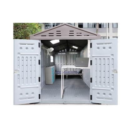 China Good HDPE Plastic Modern Reusable House Sale Modular Outdoor Living Prefab Houses Temporary Living House for sale