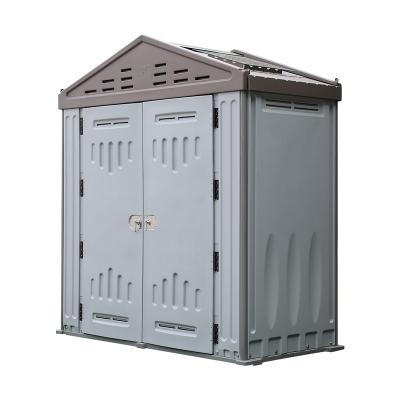 China Easily assembled the new Plastic Garden Sheds Outdoor Storage Model Room of 2022 for sale