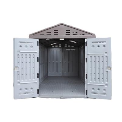 China Easily Assembled Medium Shed Storage 1 Door Two Piece Garden Shed Garden Tools House for sale