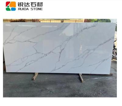 China Scratch Resistance Quartz Slabs Artificial Marble Stone Stone/High Temperature Resistance RUIDA STONE Fabrication For Custom Countertops for sale