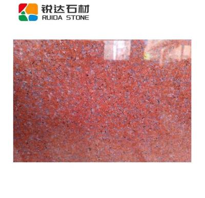 China Factory Price Modern STONE Natural Granite India Granit de RUIDA Red Slab For Floor Wall Tiles for sale