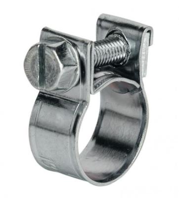 China Easy Install 23mm Easy Install Stainless Steel Mini Type Hose Clamps for sale