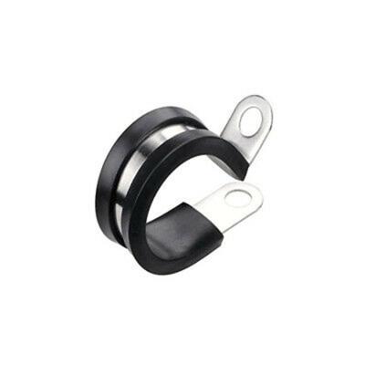 China Special Design High Temperature Rubber Coated Heavy Duty P-Clips Resistant High Temperature Resistant Hose Clamps for sale