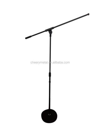 China Unique Round Adjustable Metal Microphone Low Stand (TYMY01) for sale