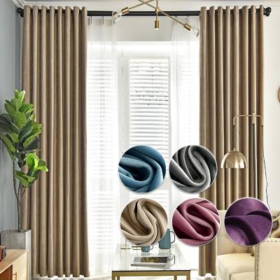 China Blackout Decor Super Soft Home Room Thermal Insulated Velvet Curtains Tarnish Velvet Drapes For Living Room Bedroom for sale