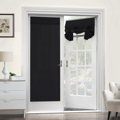 China High Quality Blackout Best-price French Door Curtains Installation Bedroom Full Punch Free Shading Curtains for sale