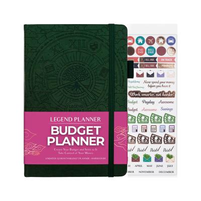 China 2023 Hardcover Free Sample Custom Notebook Spiral Stationery Lists Planner School Supplies Diary Budget Planner for sale