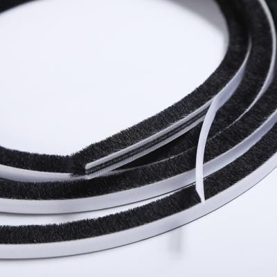 China Industrial door seal, mohair brush strip for sealing for sale