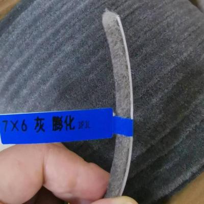 China Industrial Manufacture Weather Puffy Brush Seal Strip For Sliding Door And Window for sale