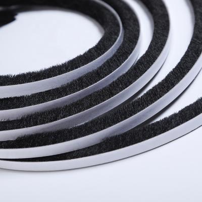 China The industrial mohair weatherstrip door background, door brush strip for sale