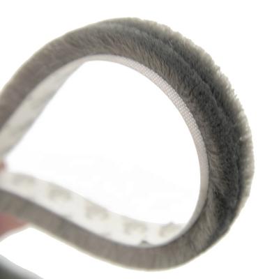 China Accessories Industrial Window Brush Adhesive Seal Felt Back Strip Door Weather Seal Door Frame Sealing Strip for sale