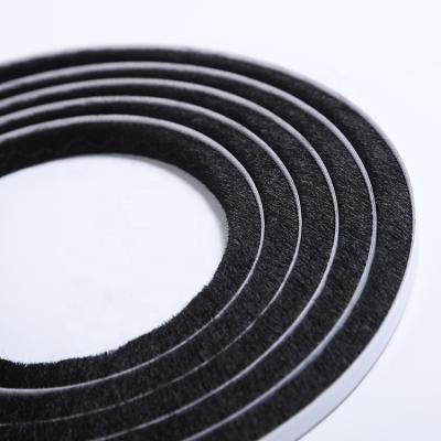 China 3m Industrial Adhesive Mohair Sealing Strips Sealing Tape Waterproof Adhesive Self Adhesive Sealing Tape for sale