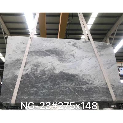 China Modern Polished Elba Blue Marble Wall Application Quarry Polished Slab Greece Orlando Gray Marble Marble Tiles For Floor And Wall for sale