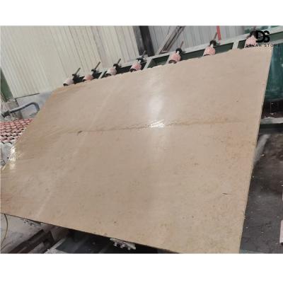 China Modern Jura Beige Limestone Slabs Flooring Wall Tiles Germany Yellow Cream Beige Marble Polished Floor Tile for sale