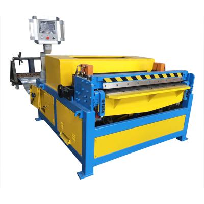 China Carbon Steel Duct Making HVAC Duct Forming Machine Automatic 3 Ventilation Production Duct Line for sale