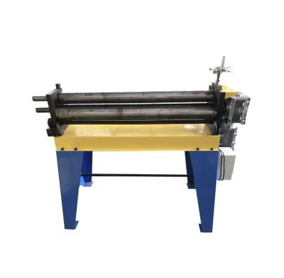 China Electric Roundness 3 Roller Bending Machine Electric Bearing For 1.2mm Thin Plate Carbon Steel Aluminum for sale