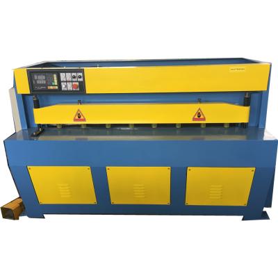 China Building Material Shops Economical Manual Electric Guillotine Sheet Metal Plate Semi-automatic Shear Machine for sale