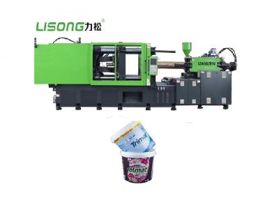 China 2021 LISONG 650/910T 1000ml durable food plastic tub printed small cup plastic bucket with lid injection molding machine for sale